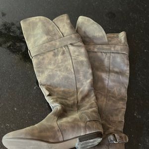 Not rated over the knees boots flat